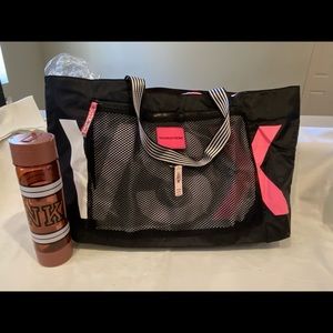 NWT VS Large Tote bag & Pink Waterbottle👜💦